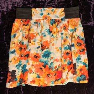 Floral skirt